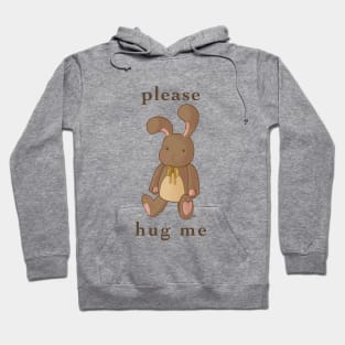 Brown Bunny Hug Hoodie